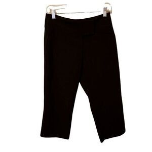 Vanity Womens Size 3 Black Solid Capri Pants